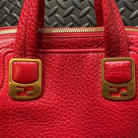 FENDI | Chameleon Leather Satchel - Picture 9 of 17